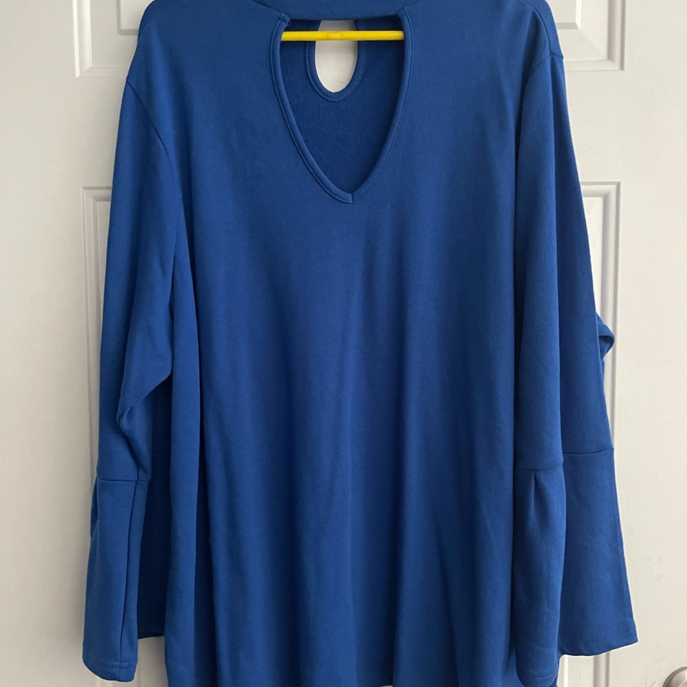 Lane Bryant Long sleeve top with neckline